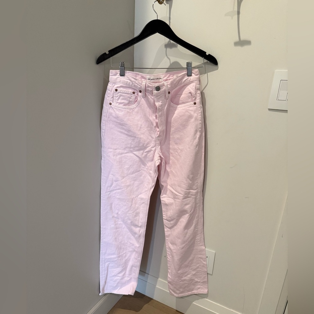 Aritzia Denim Forum Pink Jeans